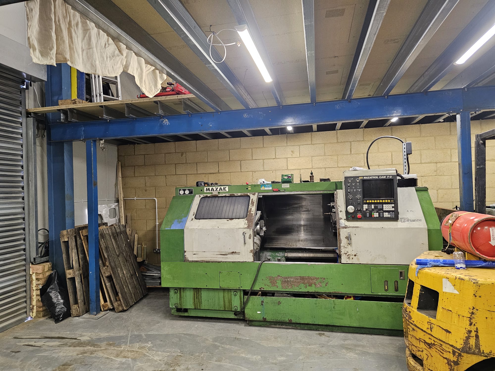 Mazak CNC lathe